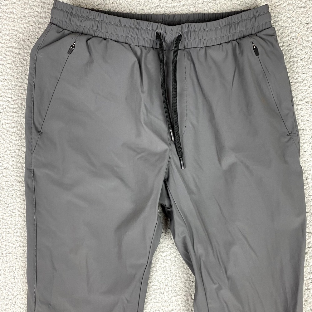 UNRL In Flex‎ Jogger III Mens Small Gray Zip Pockets 4-Way Stretch Performance